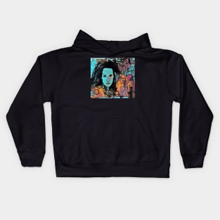 Turquoise Kids Hoodie